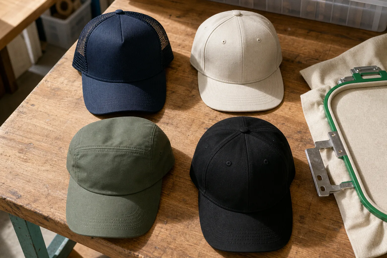 Casquette personnalisée : 4 modèles pour vos événements