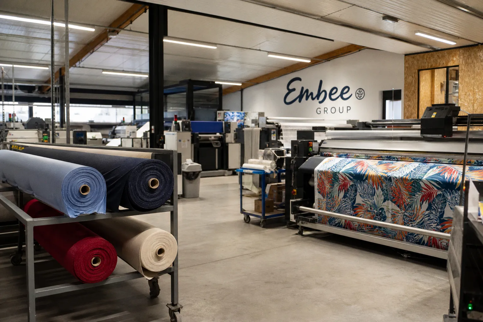 Embee Group : l'innovation technologique au service de l'impression textile durable