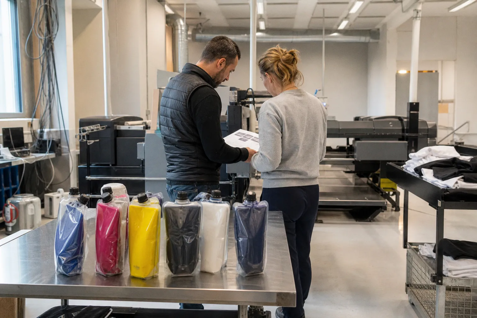 Encres textiles G&G pour imprimantes Brother GTX : une alternative économique