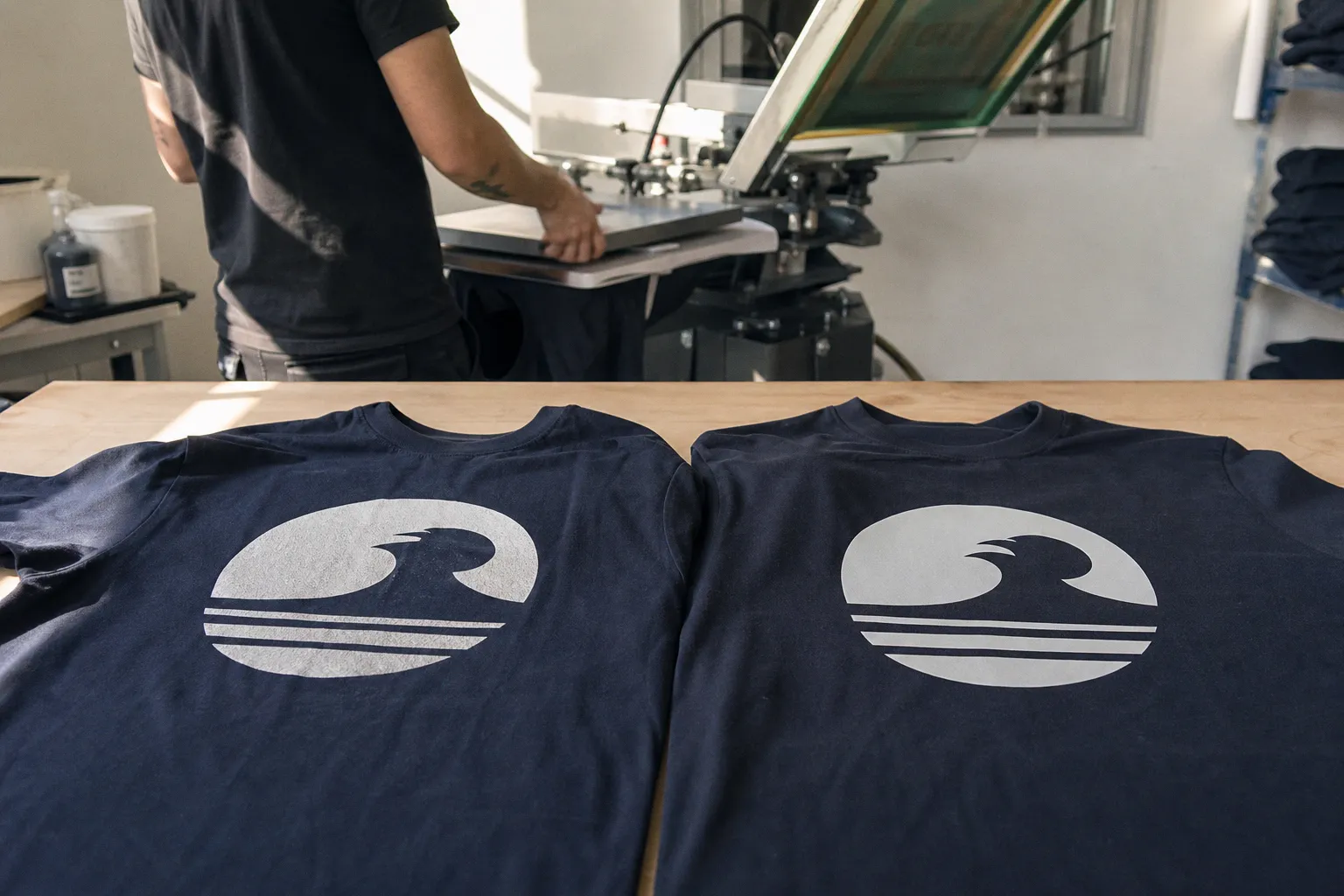 Flocage ou sérigraphie : le match pour vos t-shirts