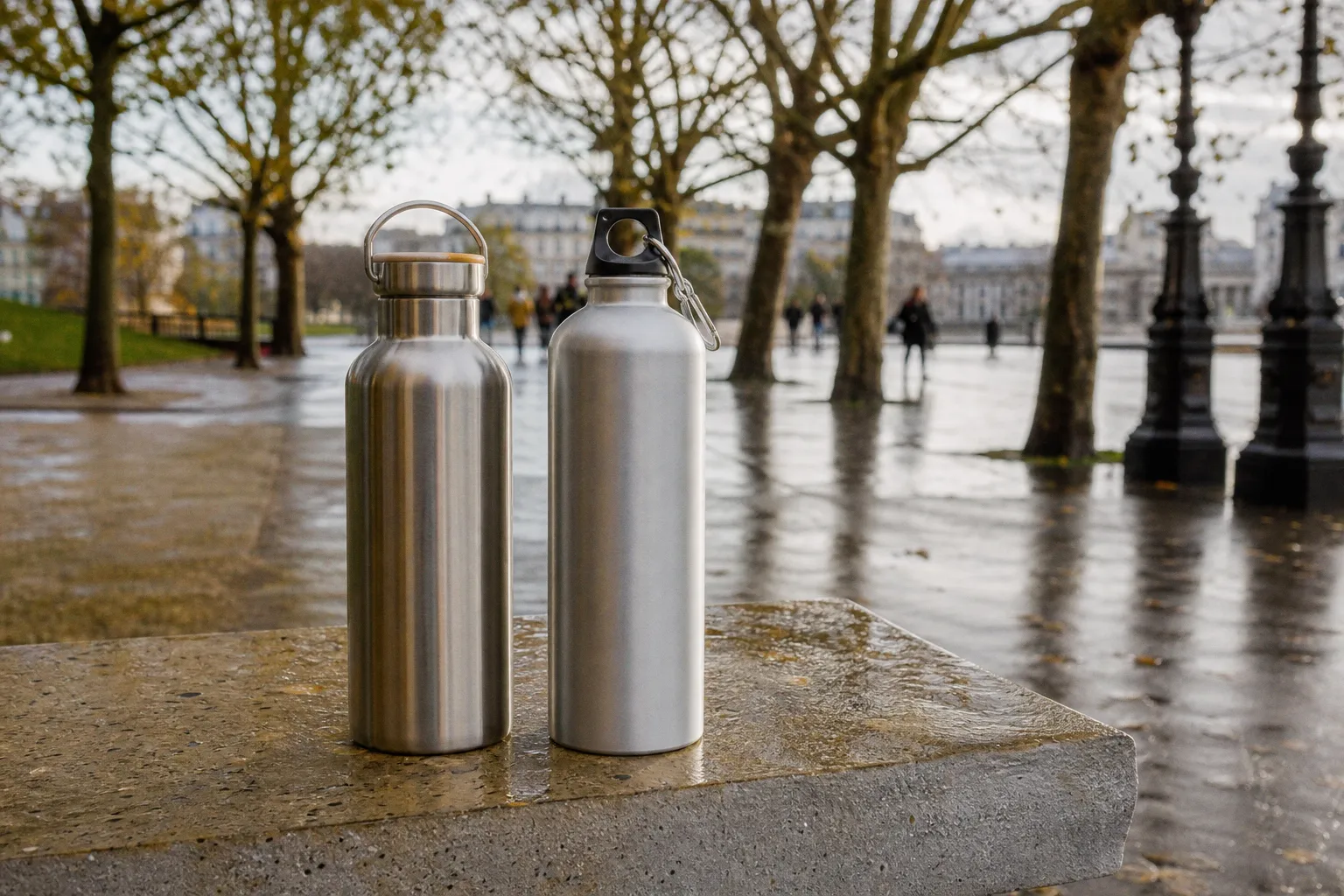 Gourde en inox ou en aluminium : quel choix pour vos goodies ?