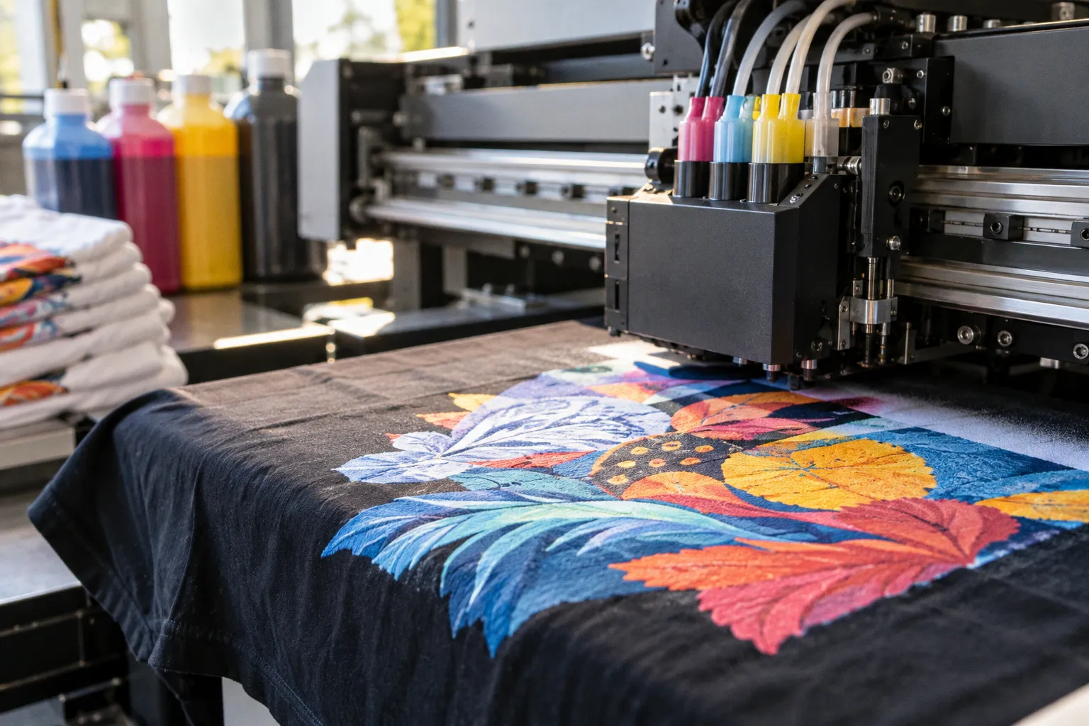 Impression numérique textile : pourquoi la chimie des encres dicte votre rentabilité