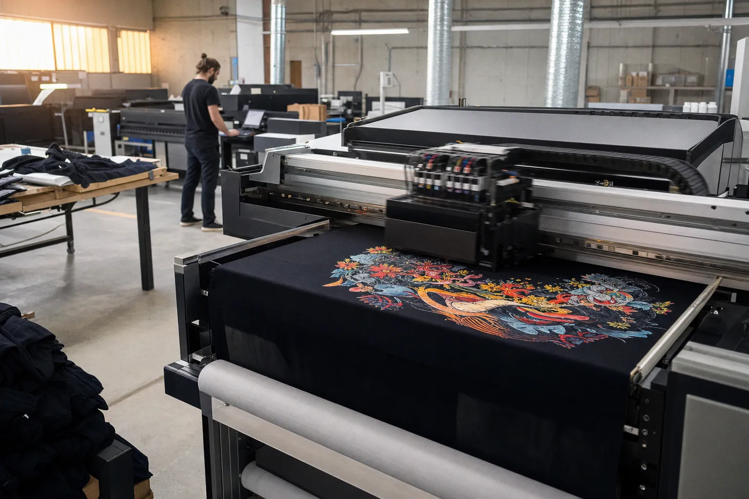 L'impression jet d'encre révolutionne la production textile professionnelle