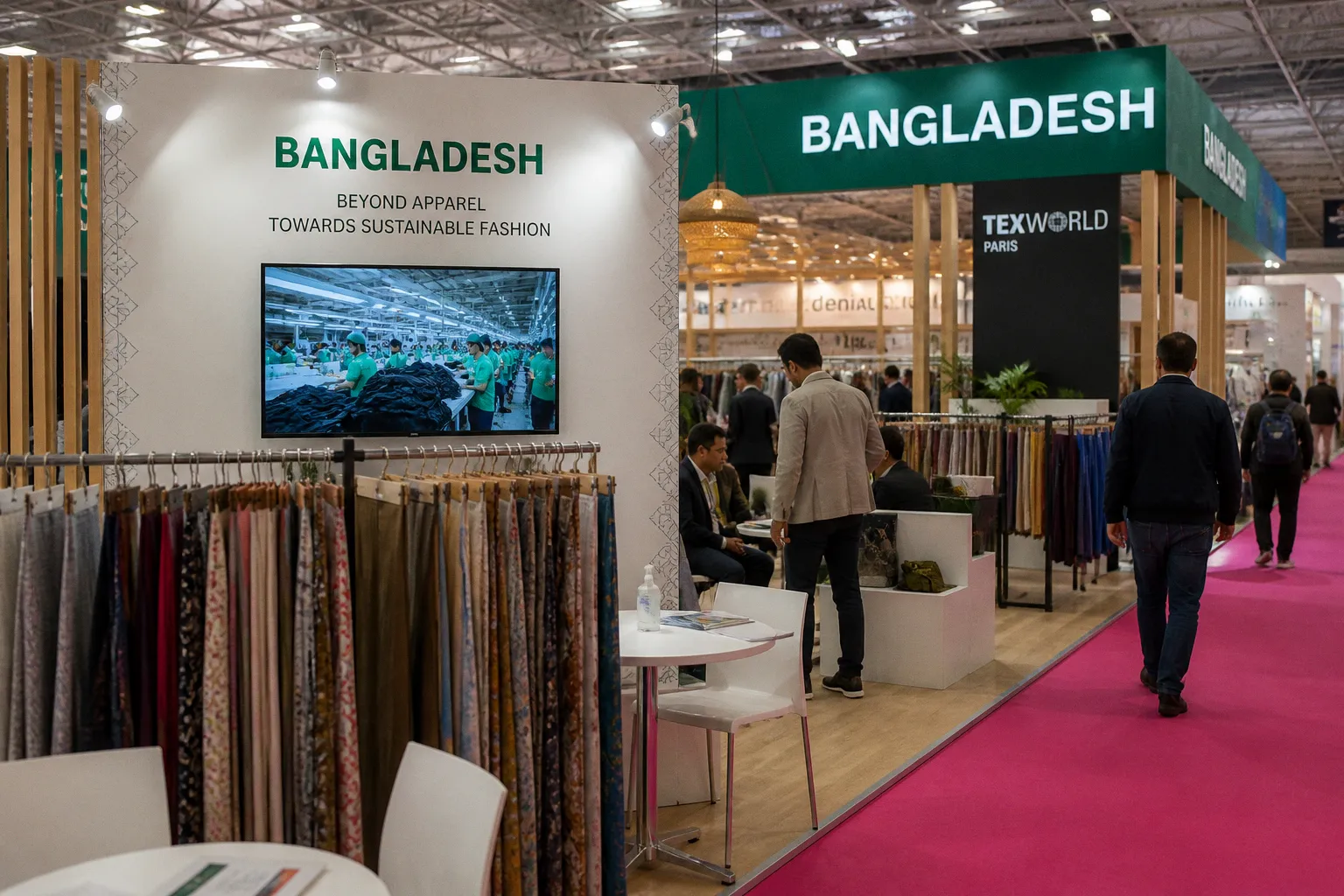 Le Bangladesh renforce sa présence textile au salon Texworld Paris