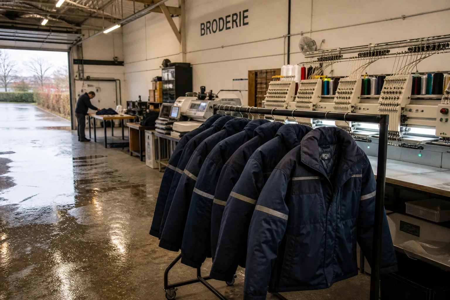 Maîtriser la broderie sur vestes de travail hivernales : techniques et réglages