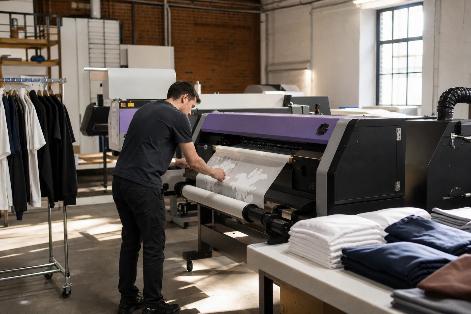 Modernisation textile : l'imprimerie Olans adopte la technologie DTF Audley
