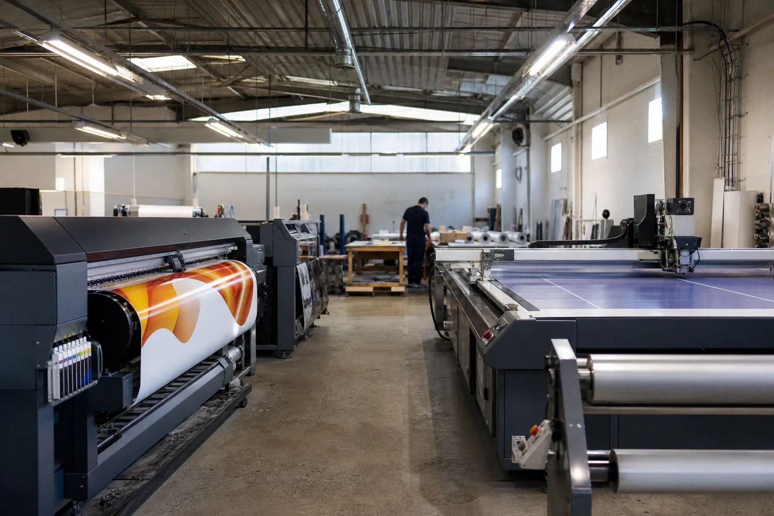 Pourquoi l'impression textile et la signalétique fusionnent pour vos clients