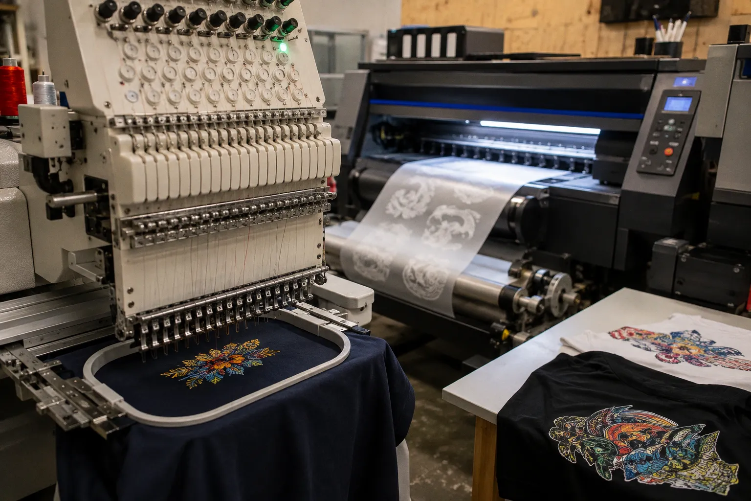 Print & Stitch : les clés pour évaluer vos machines de broderie et DTF en septembre