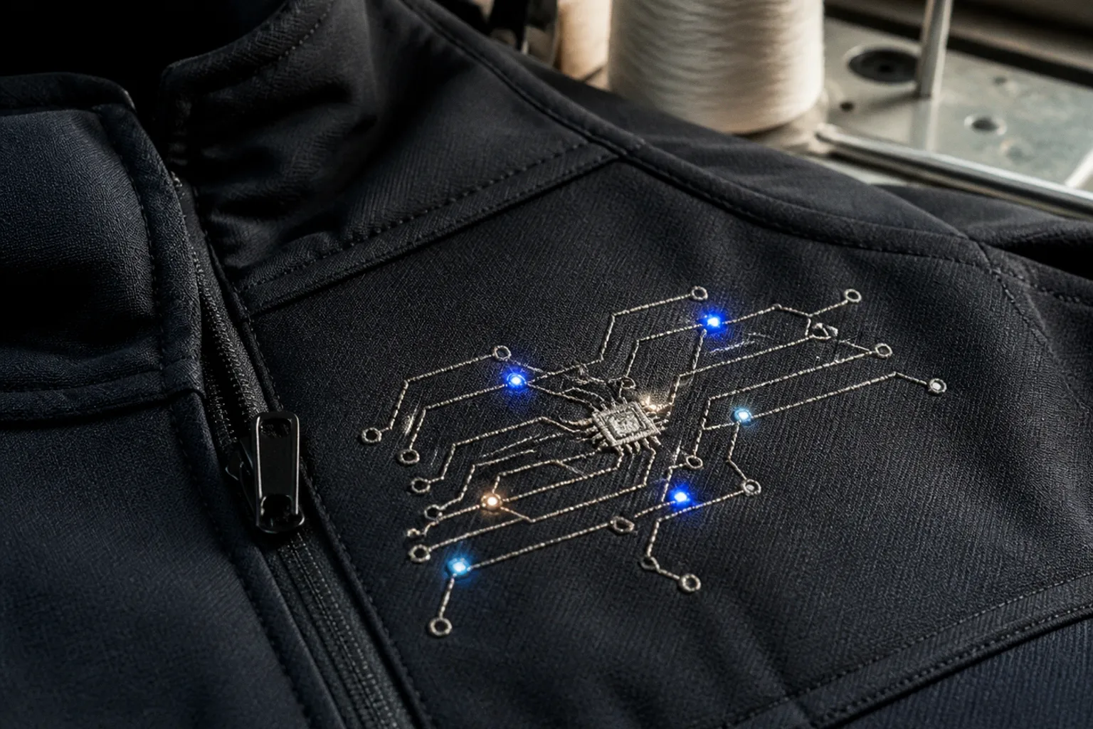 Textilfabrik 7.0 : quand la broderie devient un circuit électronique intelligent